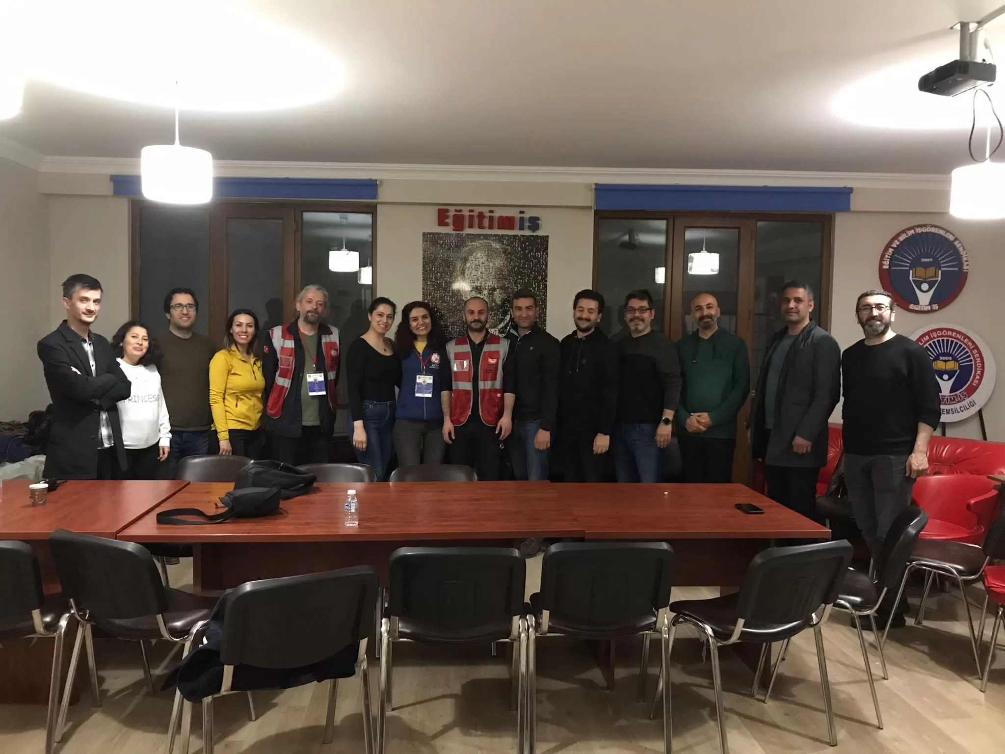 Eğitim İş Sendikası Silivri Afet Gönüllüsü Organizasyonu Eğitimi