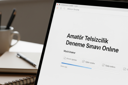 Amatör Telsizcilik Deneme Sınavı Online