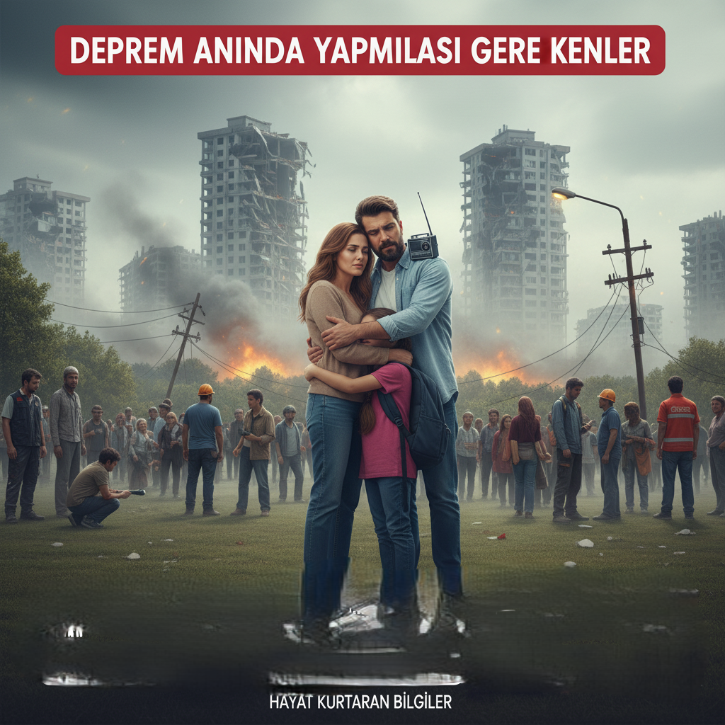 Deprem Anında Ne Yapılmalı?