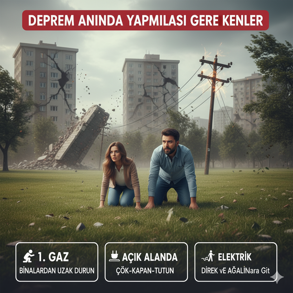 Açık Alandaysanız: