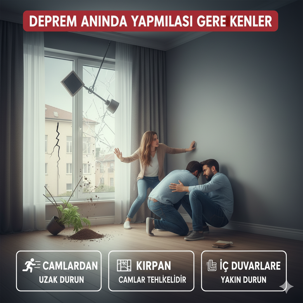 Camlardan, Pencerelerden ve Dış Duvarlardan Uzak Durun: